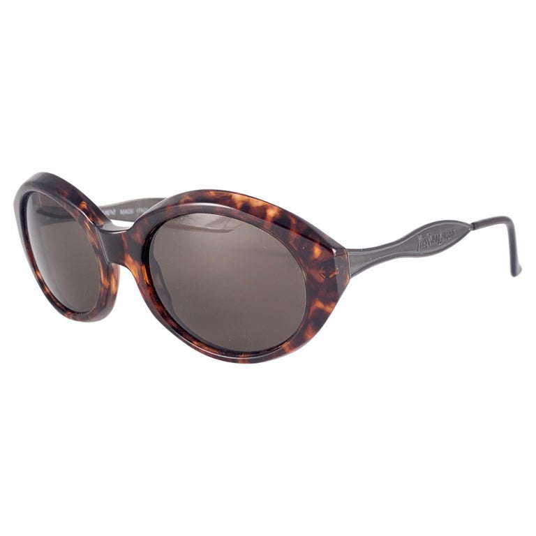 Yves Saint Laurent Vintage Aviator Sunglasses Tortoise Shell s-l400.jpg main image 2