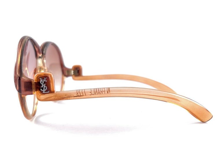 Vintage Yves Saint Laurent 7773 Multicolor Translucent frame 70'S
