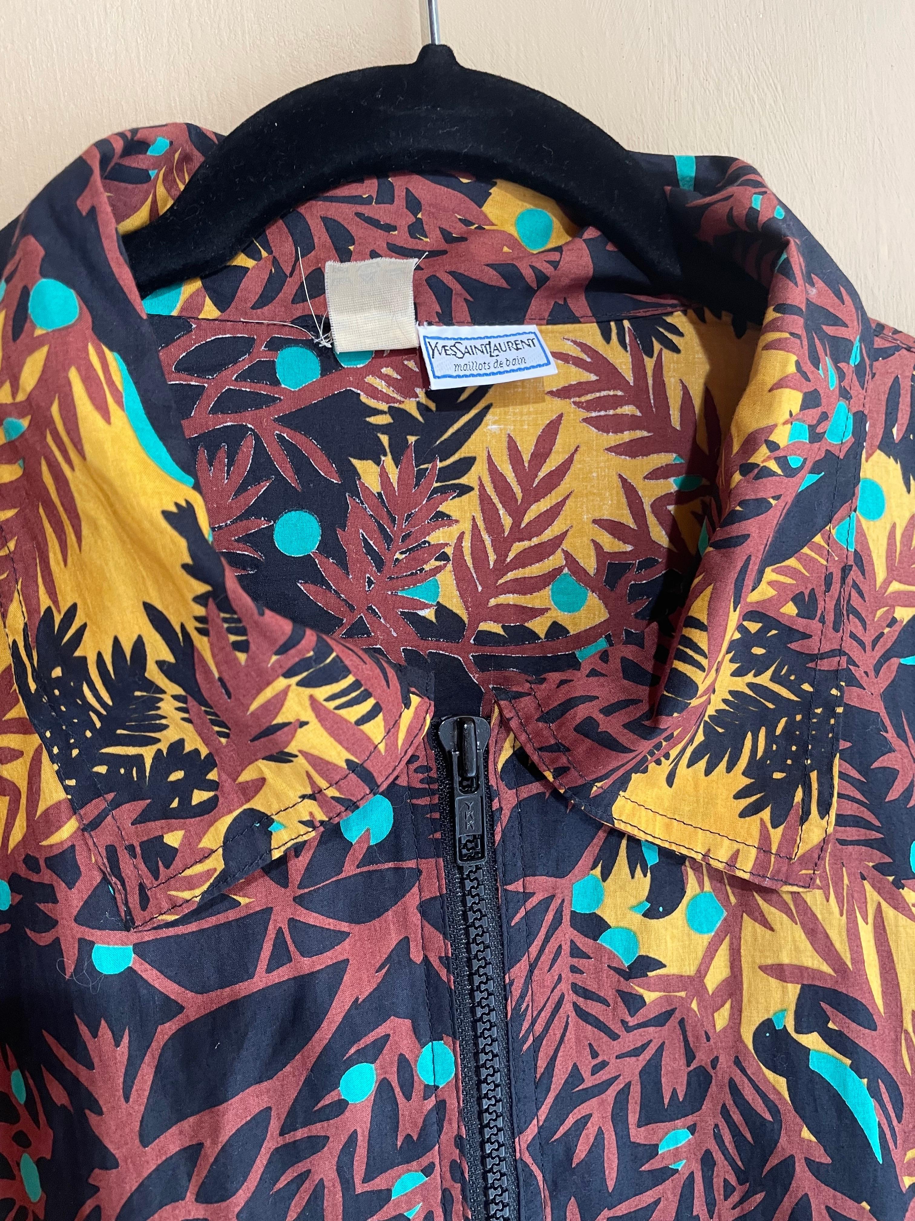 Vintage Yves Saint Laurent bomber jacket In Good Condition For Sale In Carnate, IT