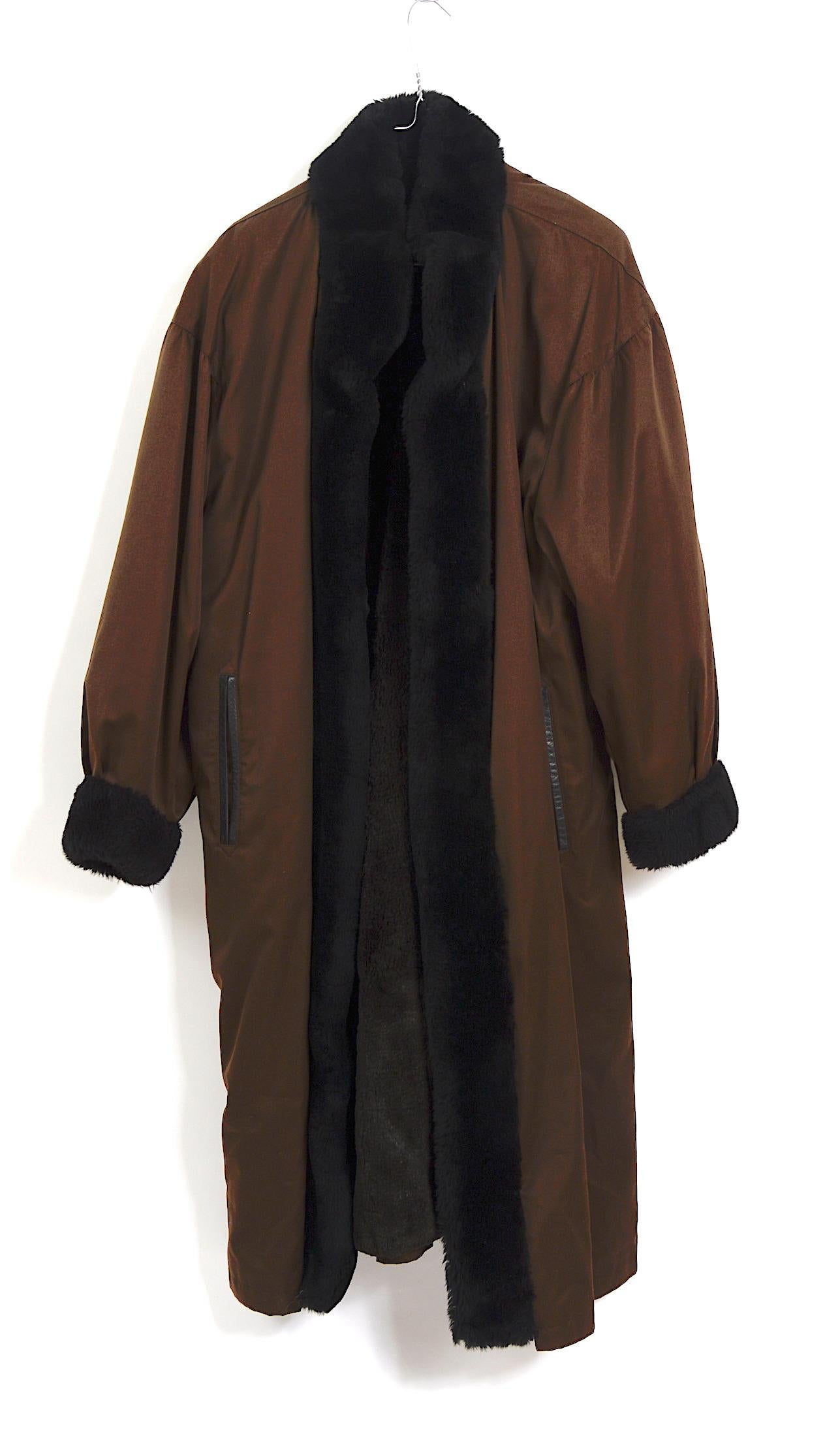 old brown coat