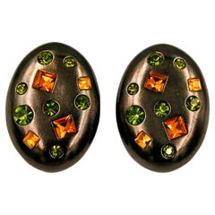 Vintage Yves Saint Laurent Vintage Ohrclips, 1980er-Jahre
