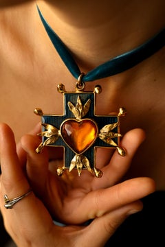 Archive Yves Saint Laurent by Robert Goossens Vintage Brooch, Piece from book