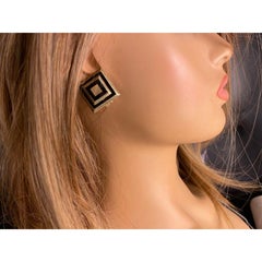 Vintage YVES SAINT LAURENT earrings