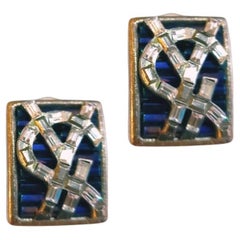 Vintage Yves Saint Laurent earrings