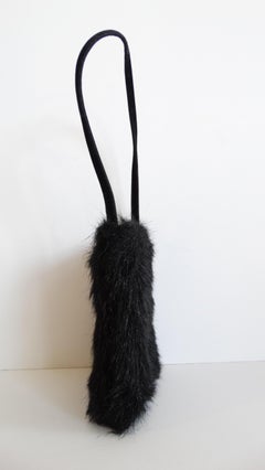 Vintage Yves Saint Laurent Faux Fur Bag