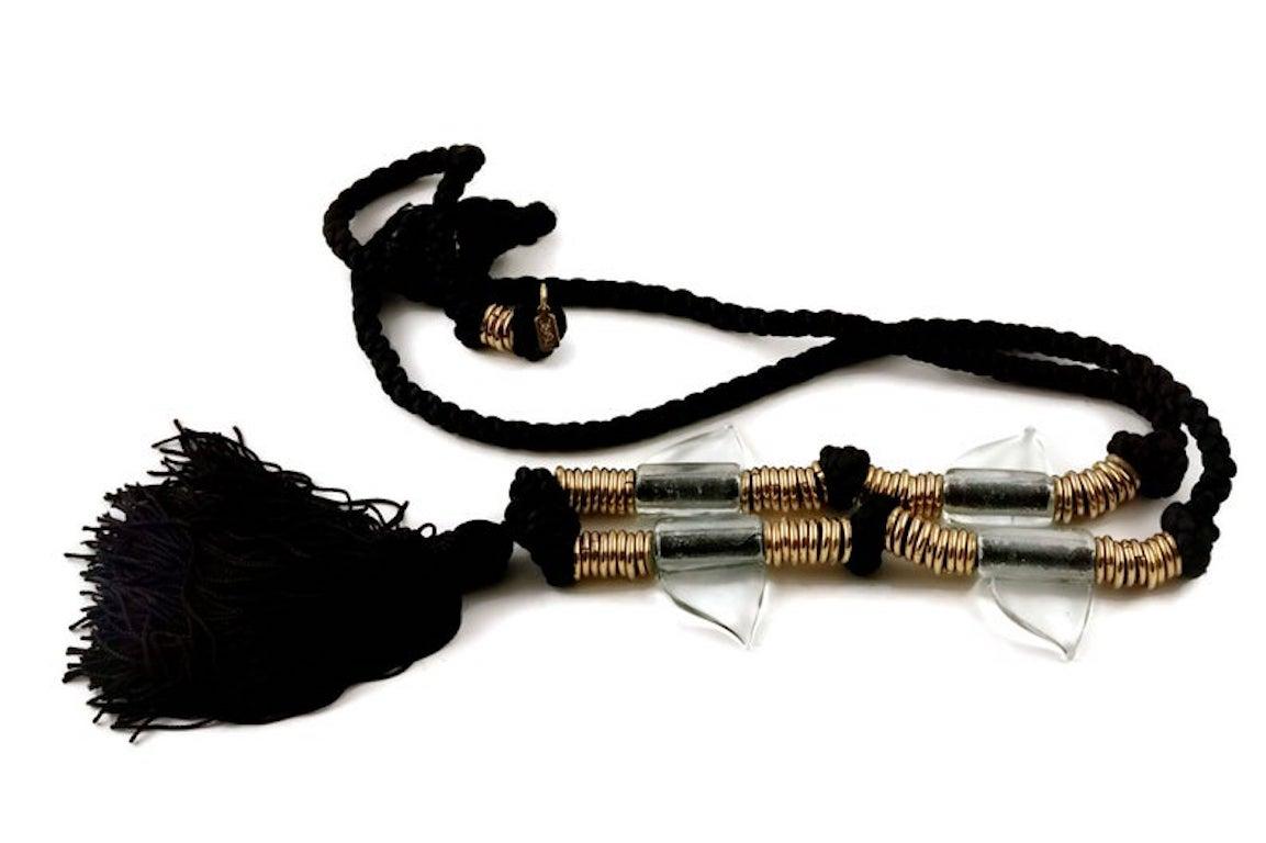 ysl shark tooth necklace