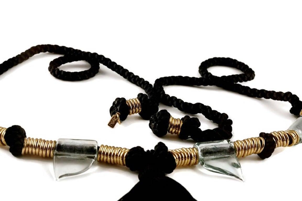 ysl tooth necklace