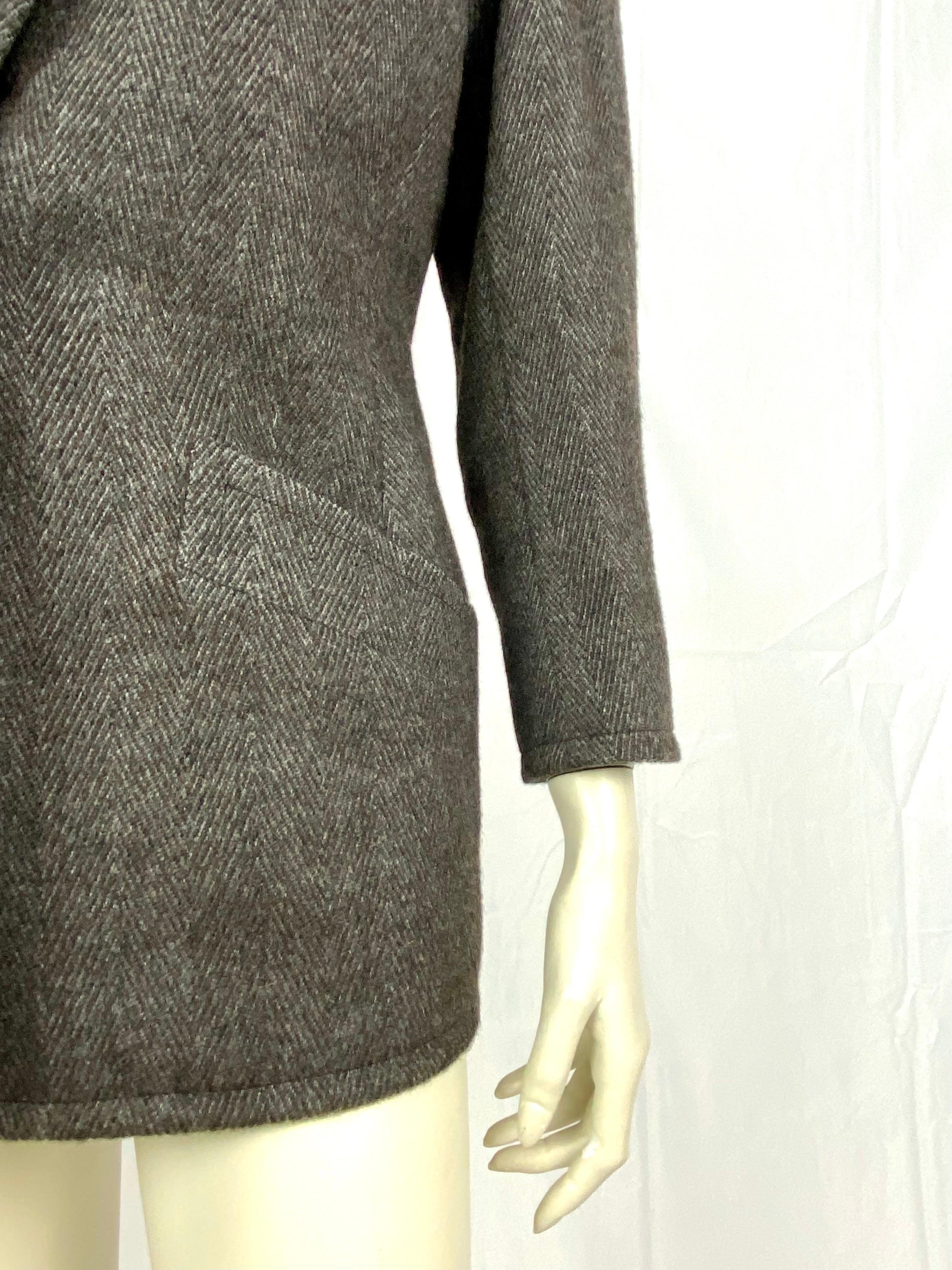 Vintage Yves saint Laurent Haute couture wool jacket  2