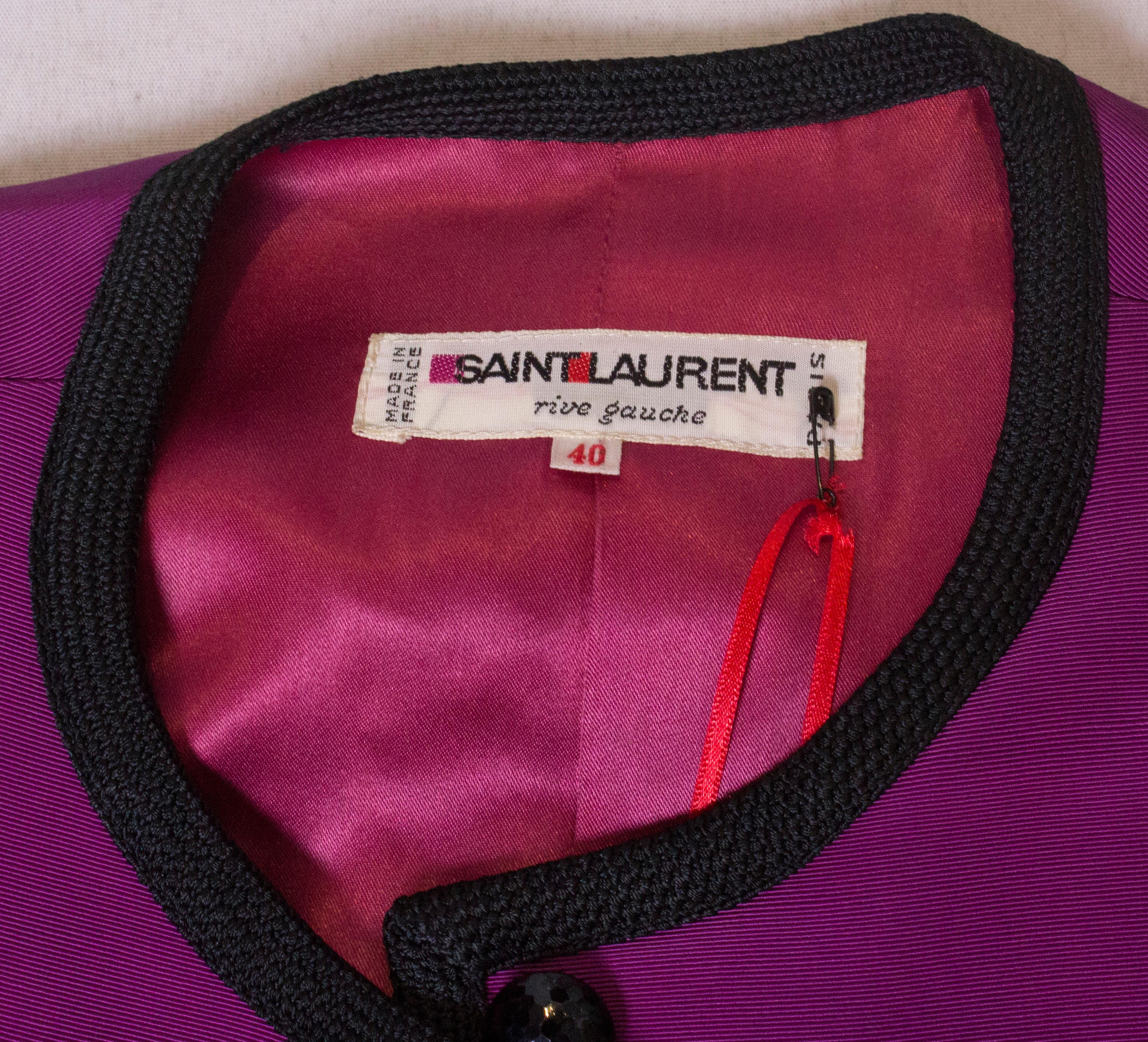 Vintage Yves Saint Laurent Jacket 4