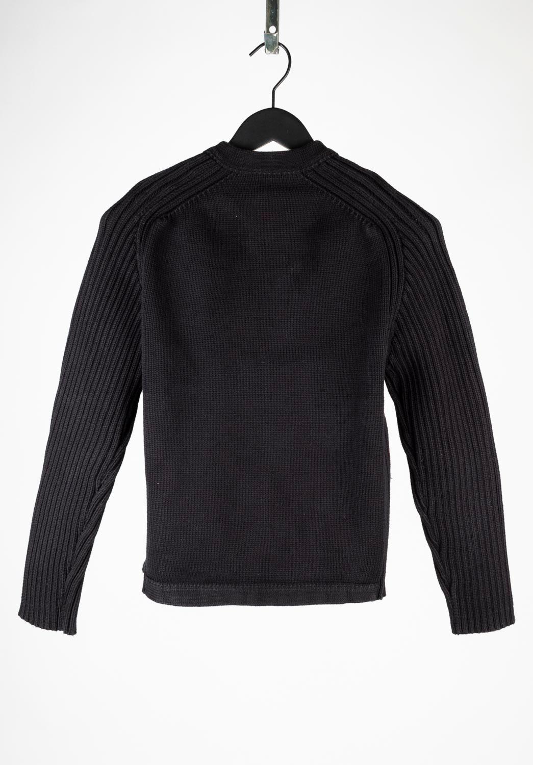 Vintage Yves Saint Laurent Men Sweater Full Zip Unisex, Small, S660  For Sale 2