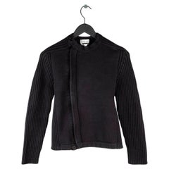 Vintage Yves Saint Laurent Men Sweater Full Zip Unisex, Small, S660 