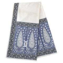 Vintage Yves Saint Laurent, sciarpa di cotone extra large di ispirazione marocchina