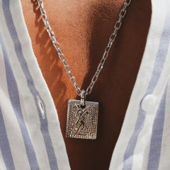 Vintage Yves Saint Laurent Halskette 1990er Jahre