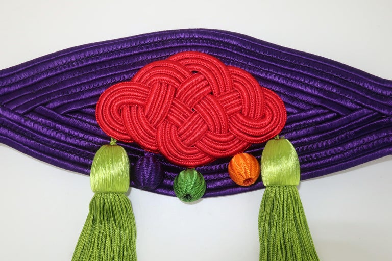 Vintage YVES SAINT LAURENT Passementerie Silk Tassel  display picture 1