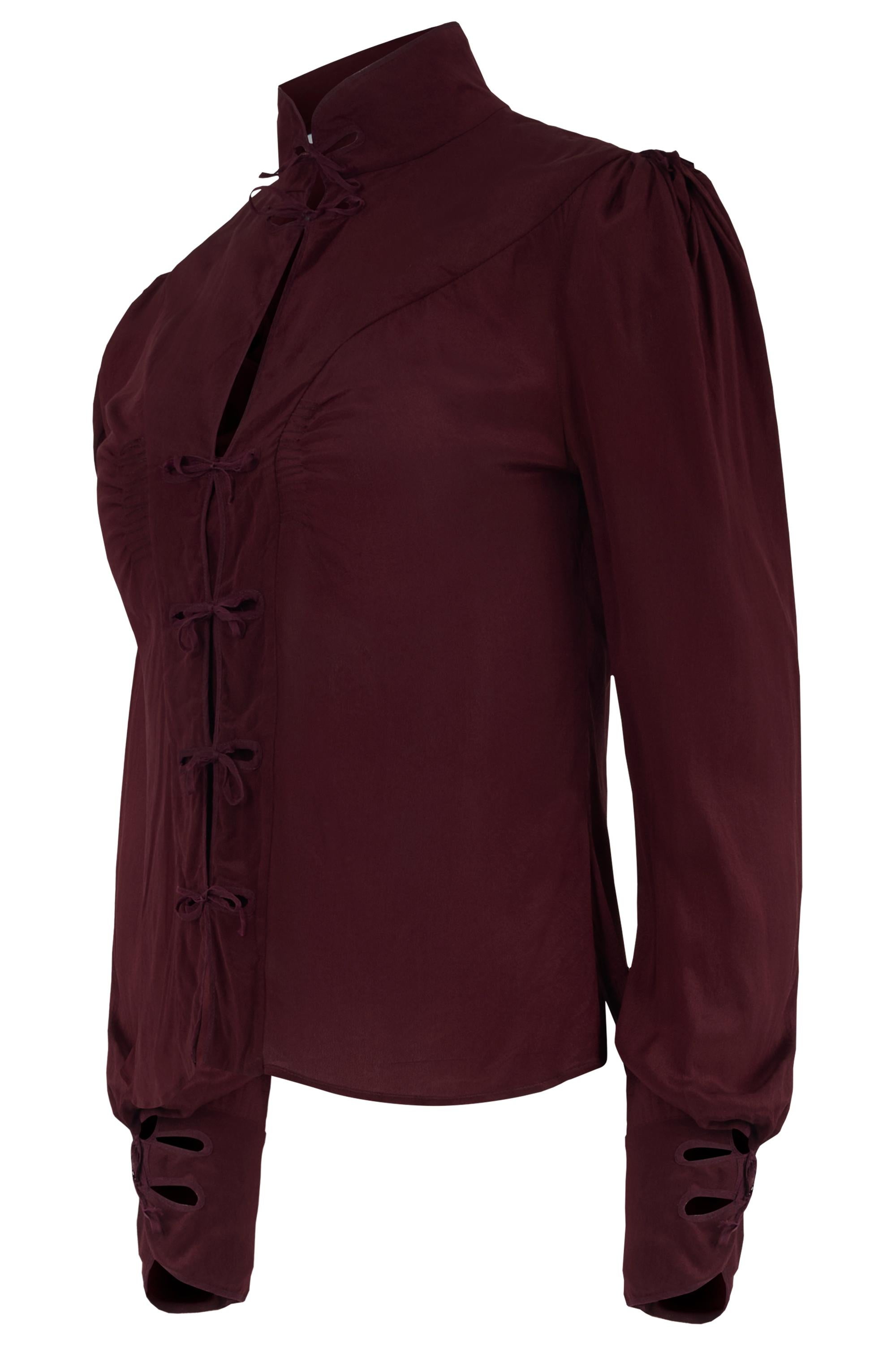 F&F Vintage Yves Saint Laurent Rive Gauche A/I 04 (Look 7) - Completo di Seta In condizioni ottime in vendita a London, GB