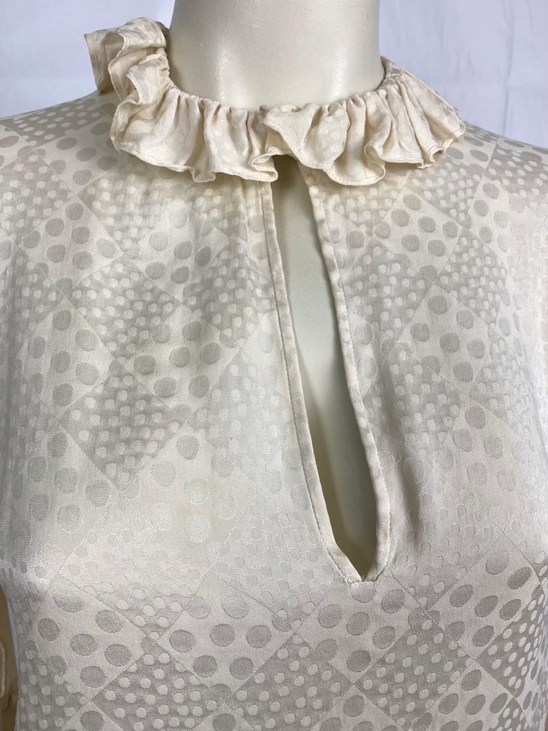 Medium Yves Saint Laurent Rive Gauche Pink Silk Blouse