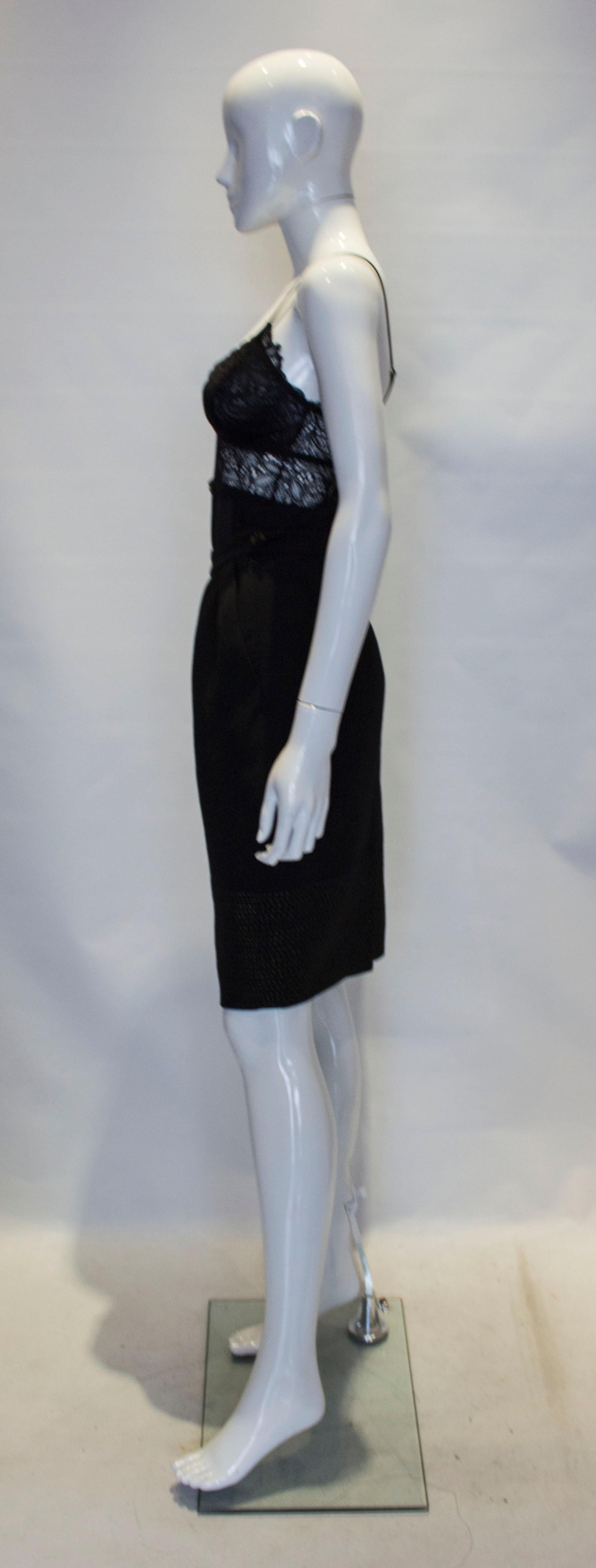 Women's  Vintage Yves Saint Laurent Rive Gauche Silk Skirt  For Sale