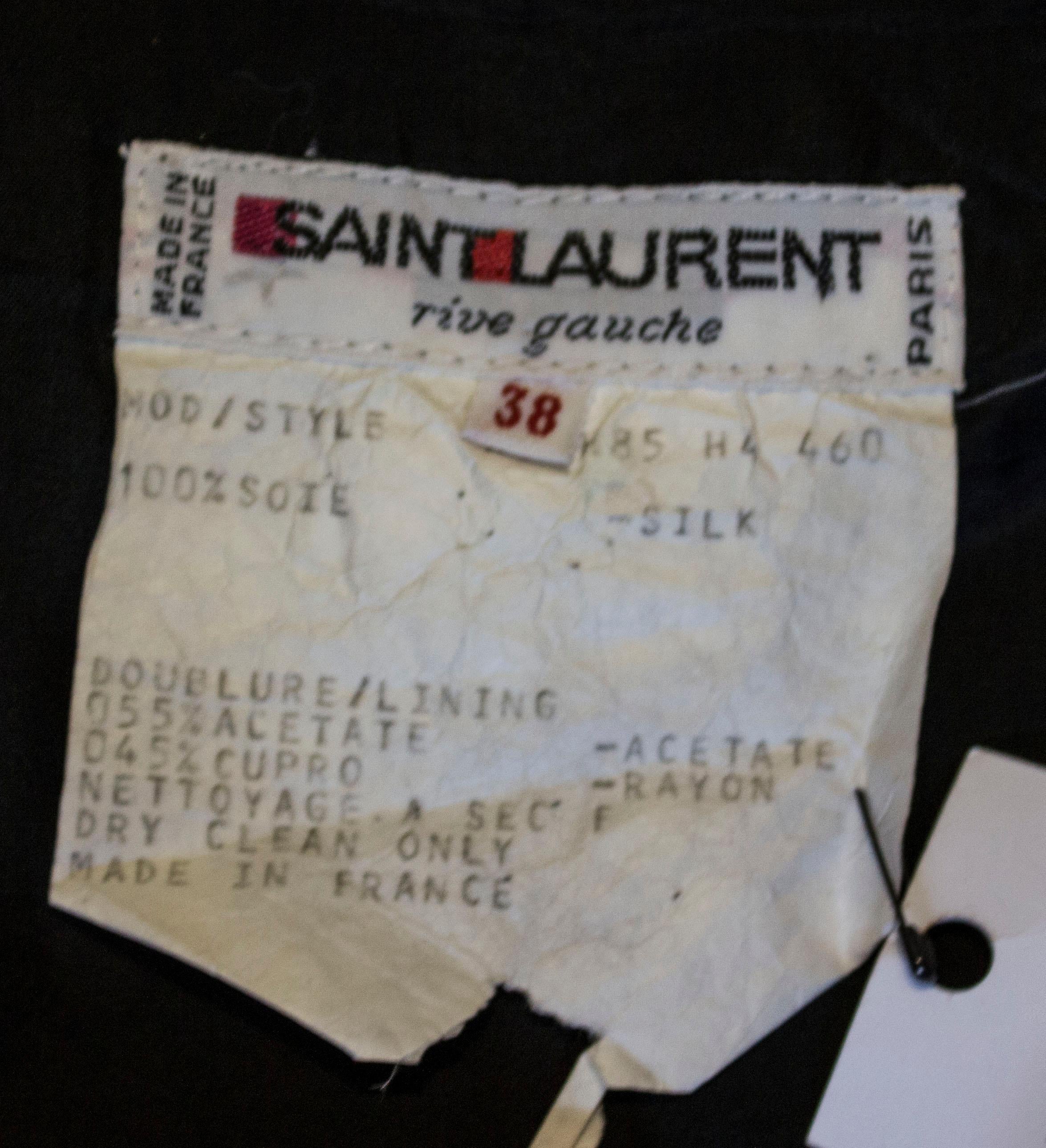 Vintage Yves Saint Laurent Rive Gauche Skirt 4