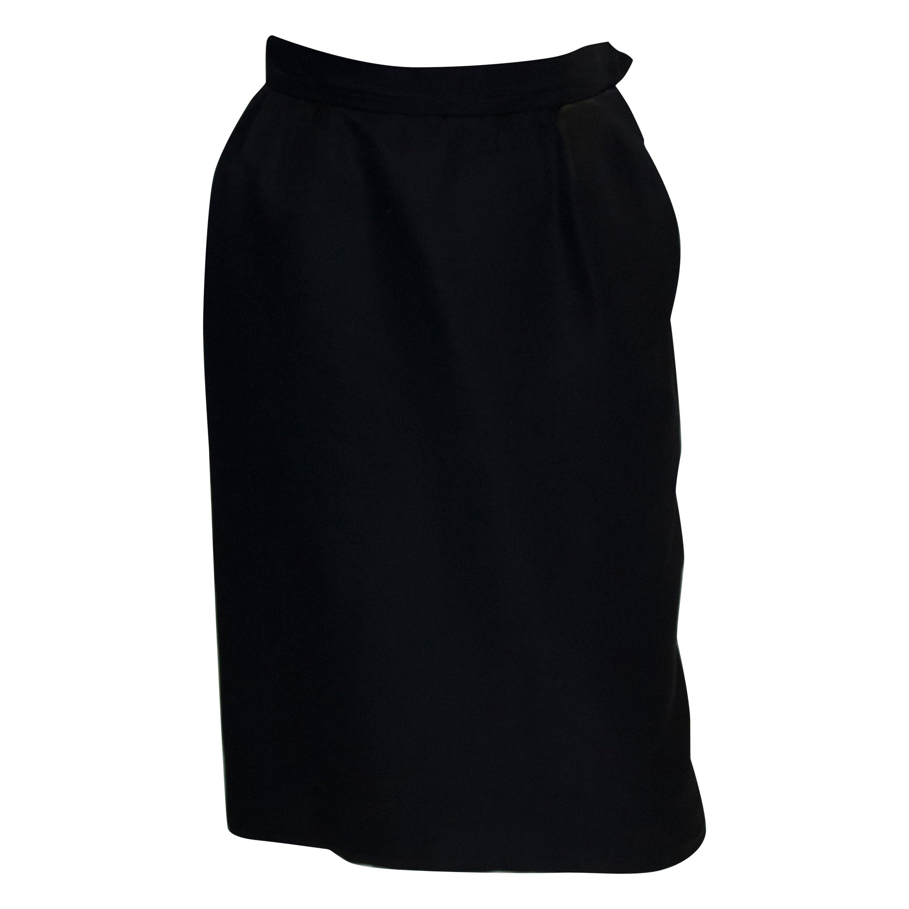 Vintage Yves Saint Laurent Rive Gauche Skirt