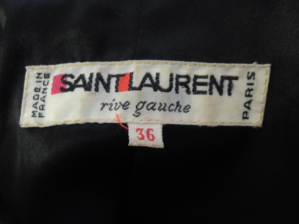 Vintage Yves Saint Laurent Russian Collection Wool Crop Jacket For Sale 2