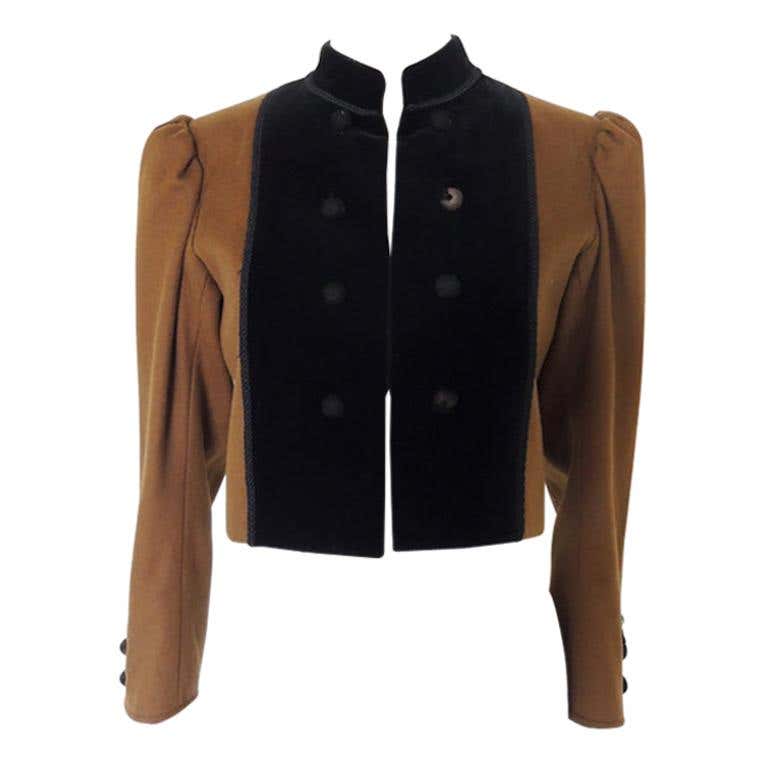 Chanel Black Asymmetrical Jacket at 1stDibs | chanel black jacket ...