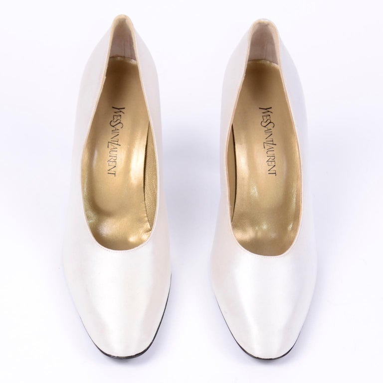 Yves st laurent wedding shoes Clearance