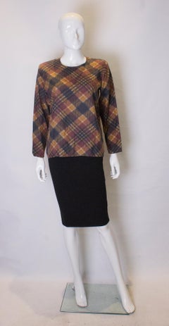 Vintage Yves Saint Laurent Silk Top