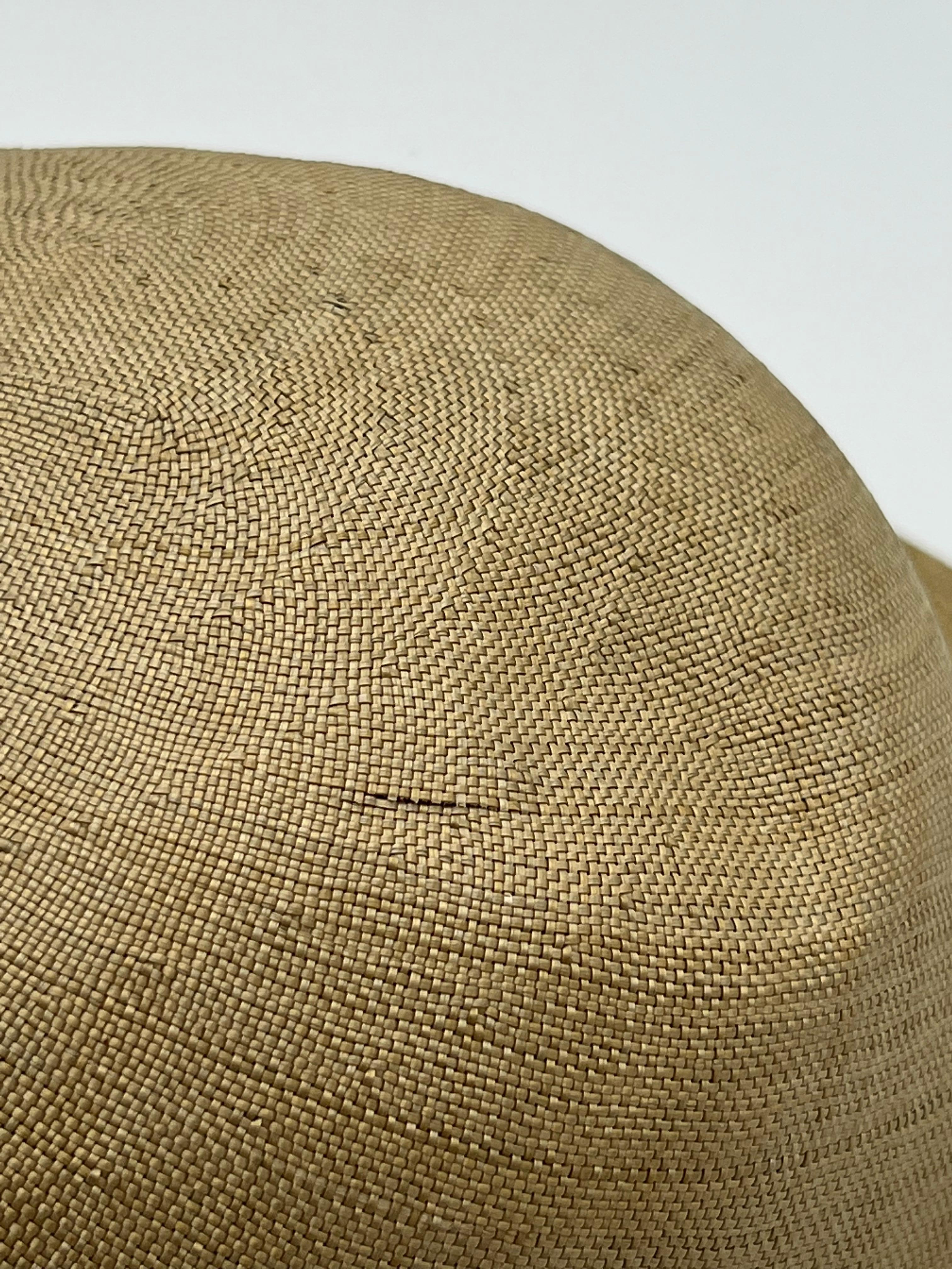 Vintage Yves Saint Laurent Straw Hat For Sale 2