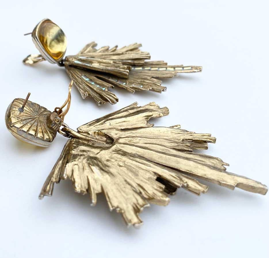 ysl earrings studs