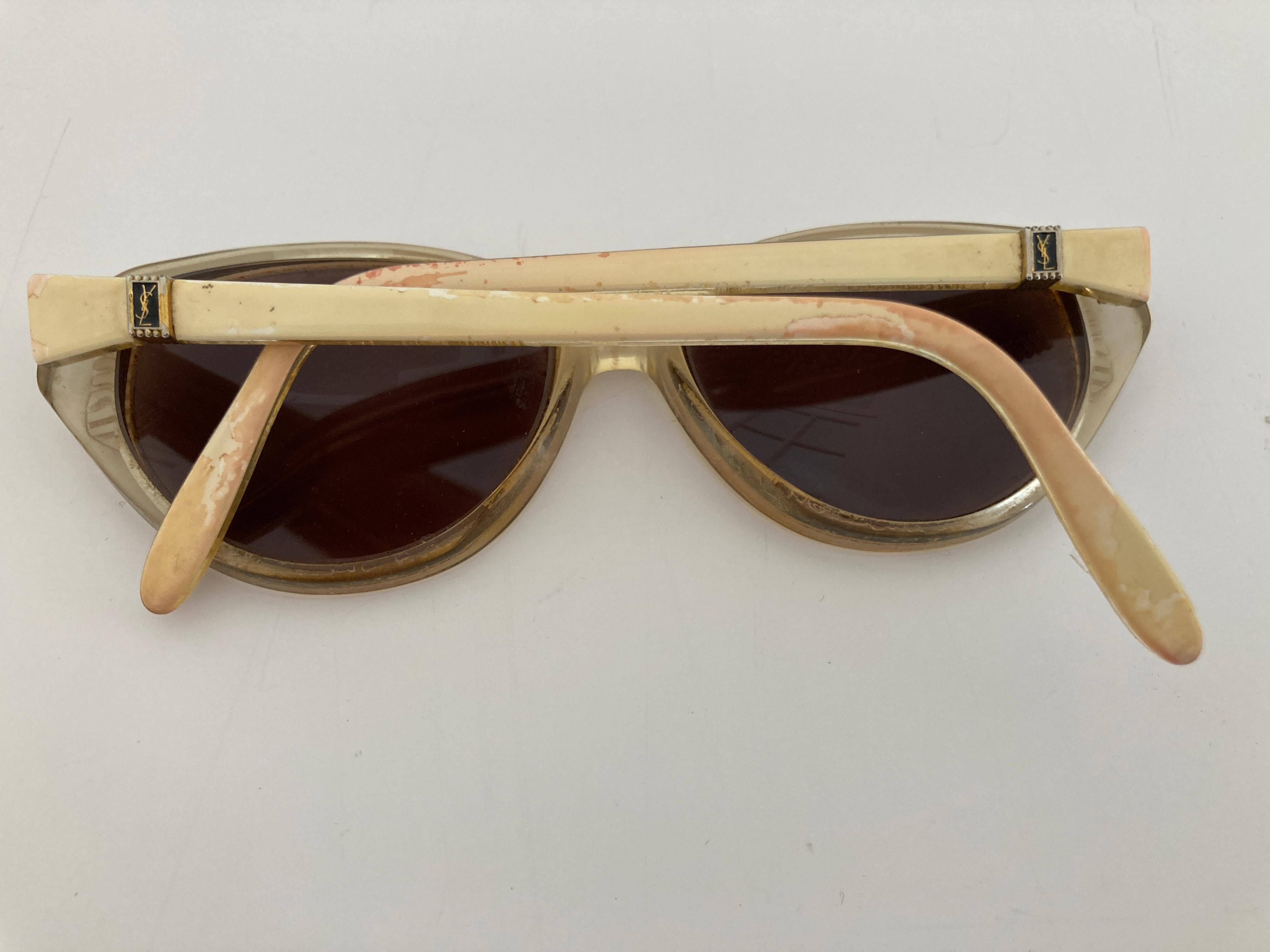 Vintage Yves Saint Laurent Sunglasses For Sale 9