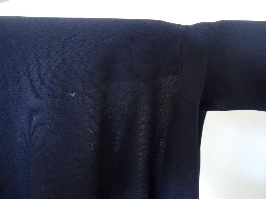 Black Vintage Yves Saint Laurent Tom Ford Bell Sleeve Shirt Top For Sale