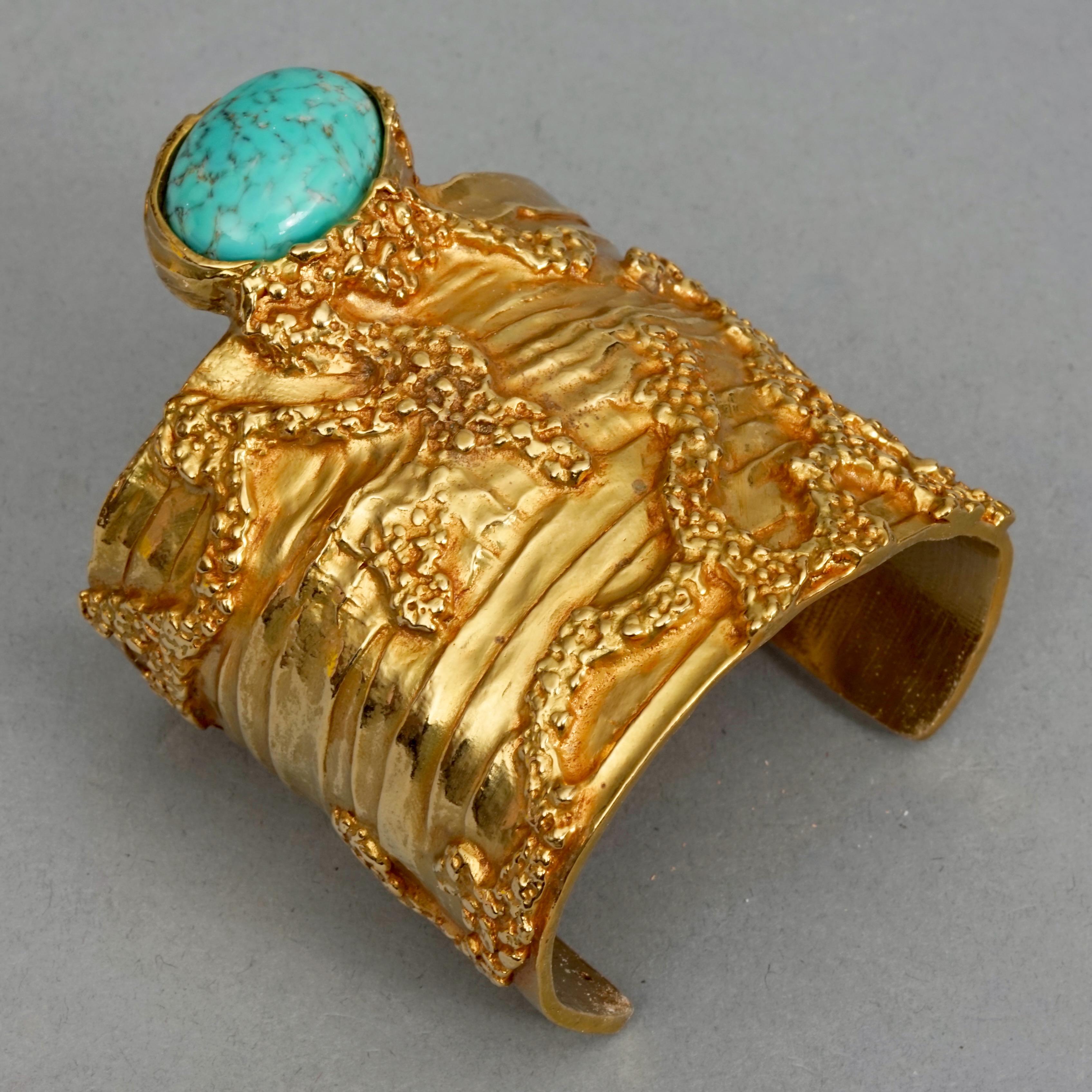 ysl gold cuff bracelet