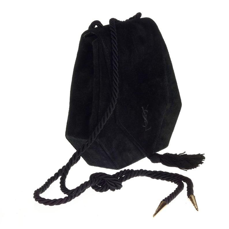 ysl black tassel bag