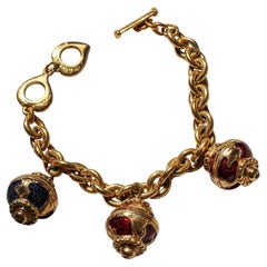 Vintage Yves Saint Laurent YSL Bracelet 1980s