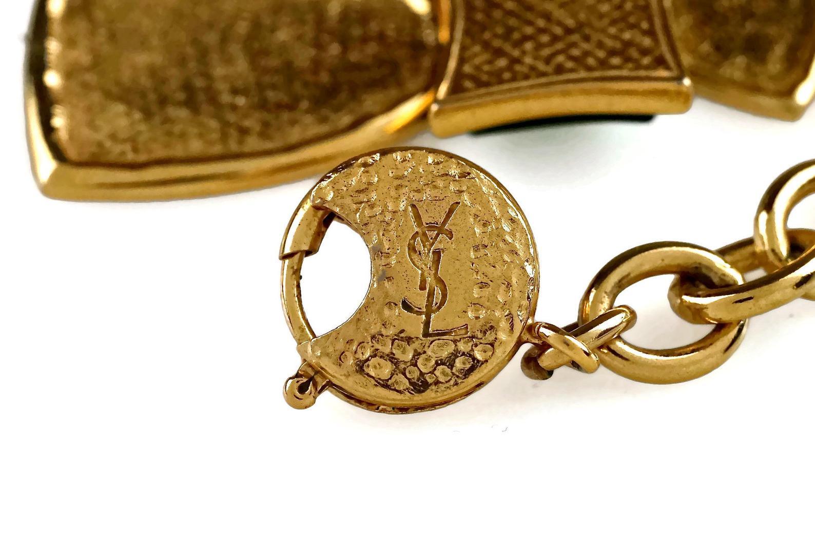 Women's Vintage YVES SAINT LAURENT Ysl by Robert Goossens Playing Card Charm Necklace