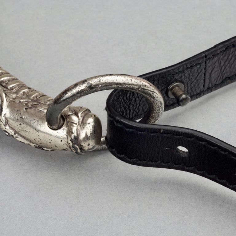 Vintage YVES SAINT LAURENT Ysl by Tom Ford Mombasa Gilt Horn
