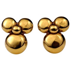 Vintage YVES SAINT LAURENT Ysl Flower Earrings Vintage YVES SAINT LAURENT Ysl Flower Earrings