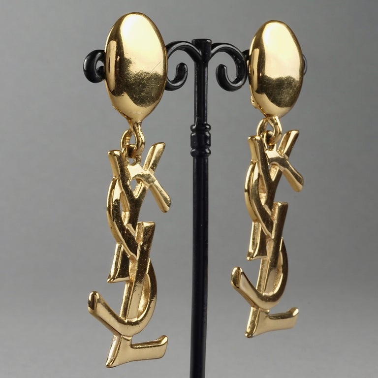 Saint laurent penis earrings new arrivals