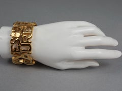 YVES SAINT LAURENT Ysl Buchstaben-Herz-Armband Manschette