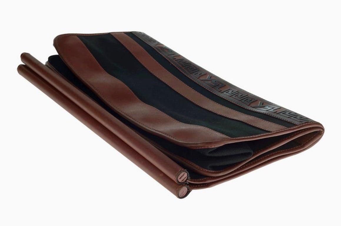 ysl leather clutch