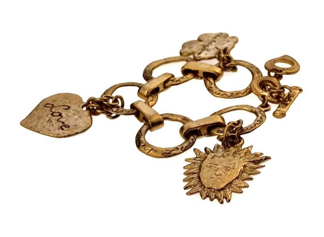 sun br heart bracelet
