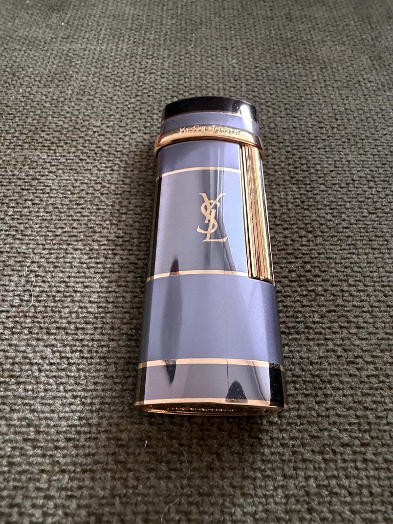 Vintage Yves Saint Laurent “YSL” Retro Cigarette Case and Black
