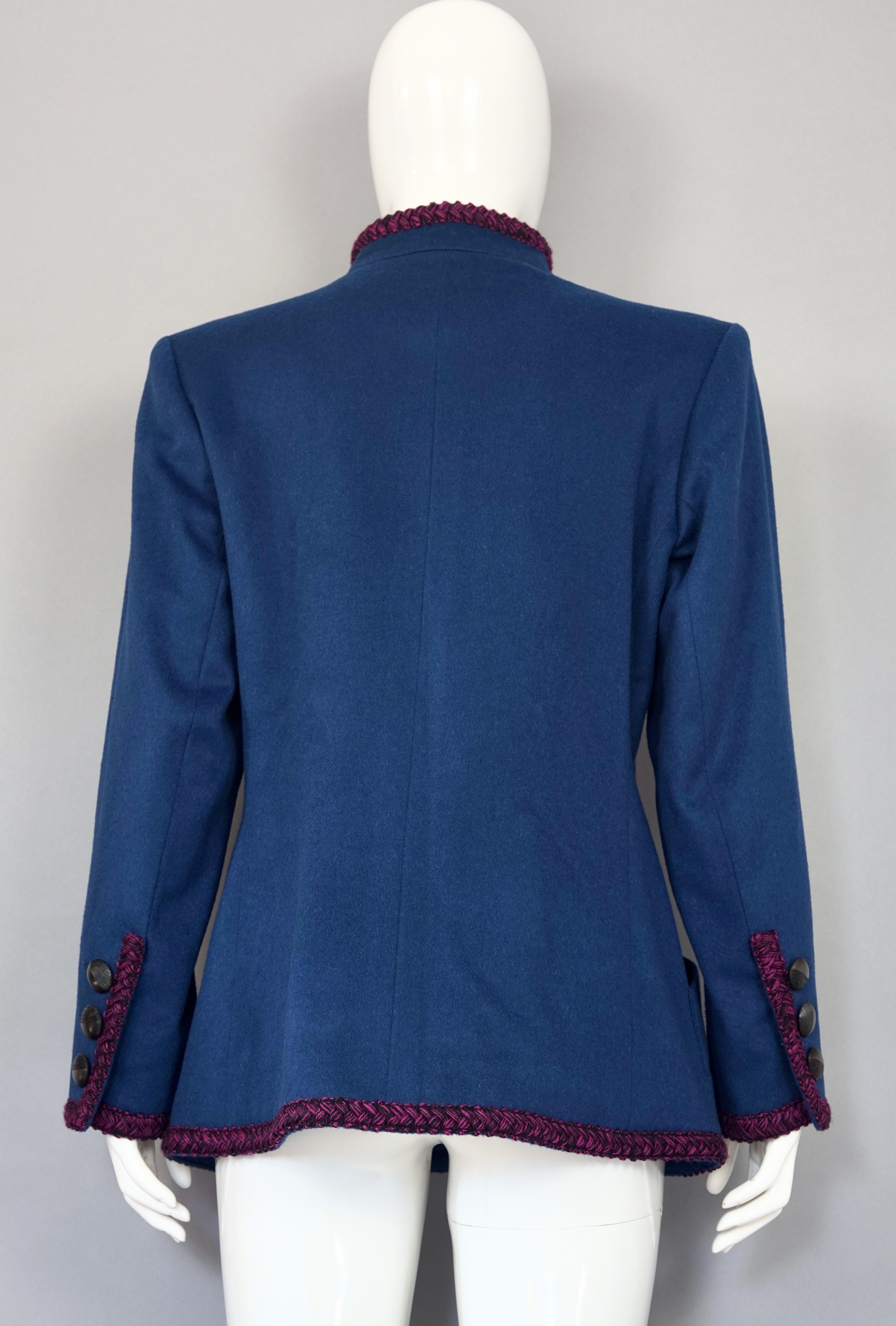 Women's Vintage YVES SAINT LAURENT Ysl Russian Passementerie Tassel Jacket