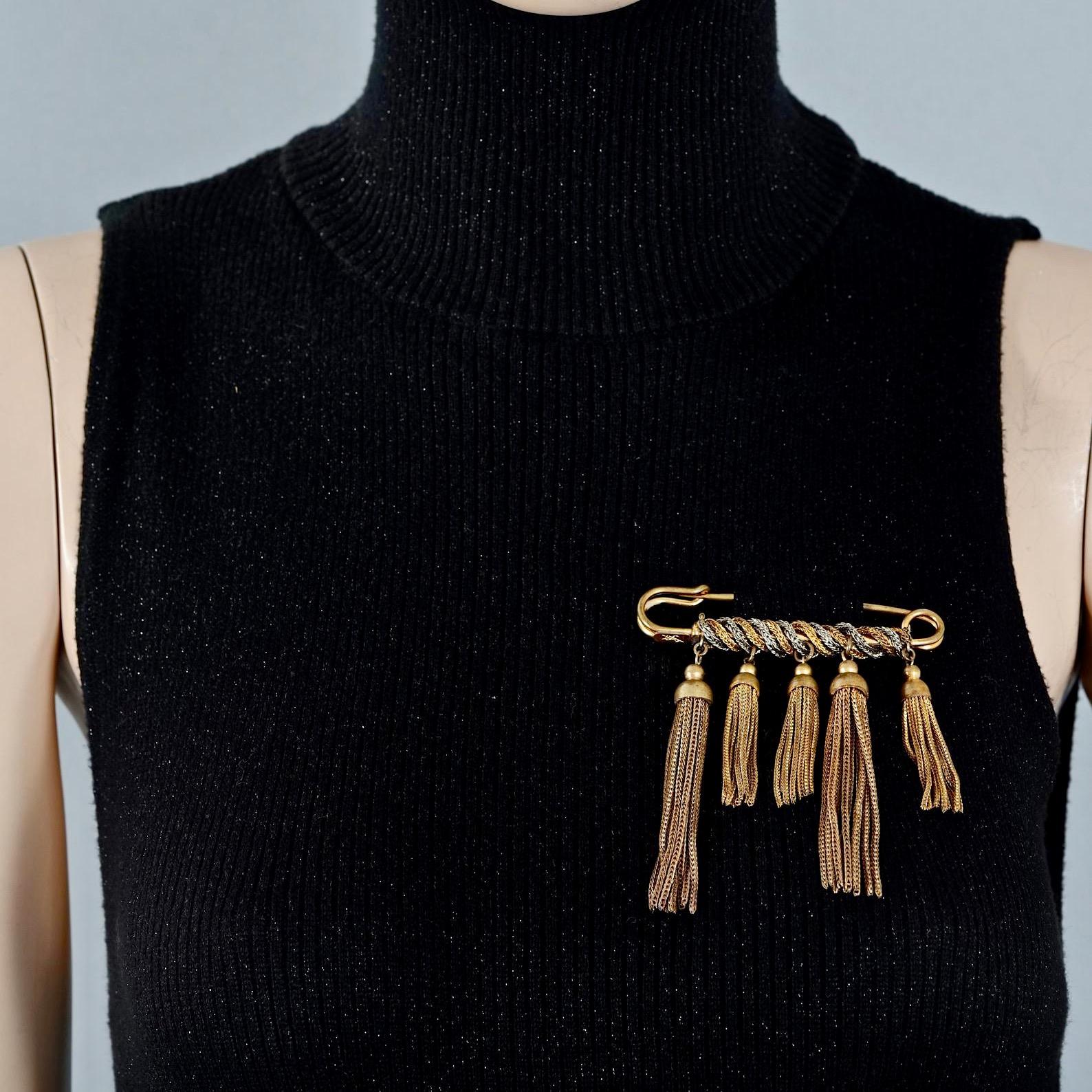 ysl brooch vintage