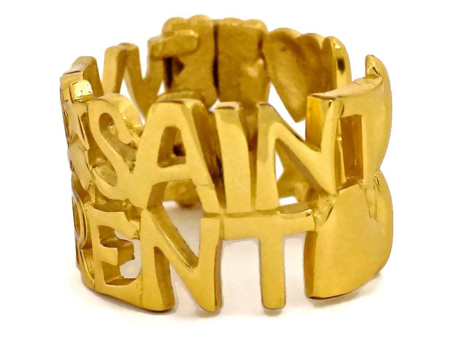 ysl letters