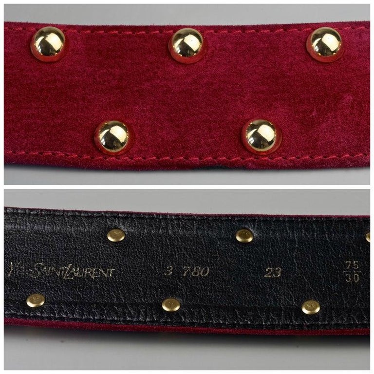 YSL VINTAGE BELT main image 1