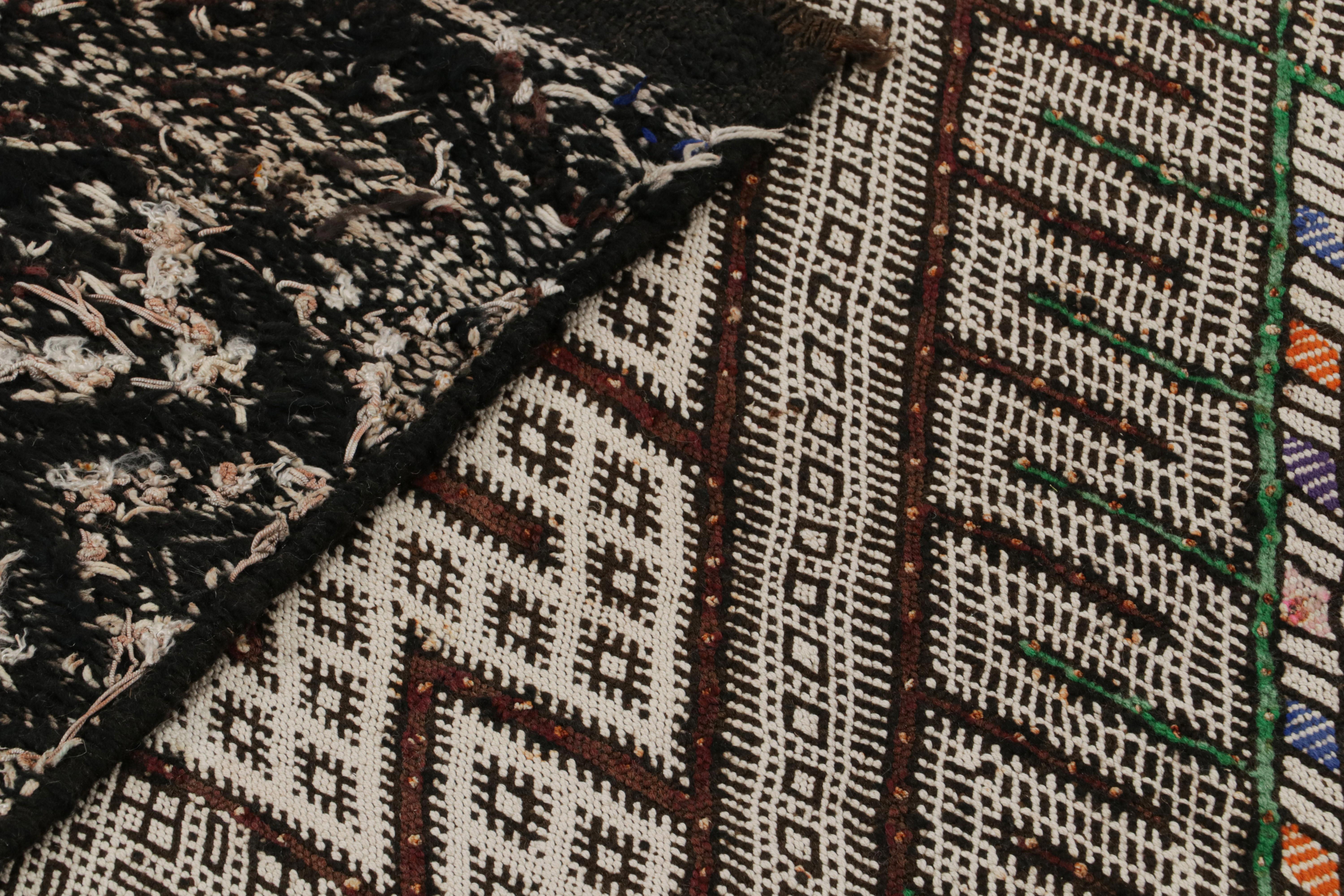 Laine Tapis Kilim et tapis de couloir marocain Zayane, de style berbère, de Rug & Kilim en vente