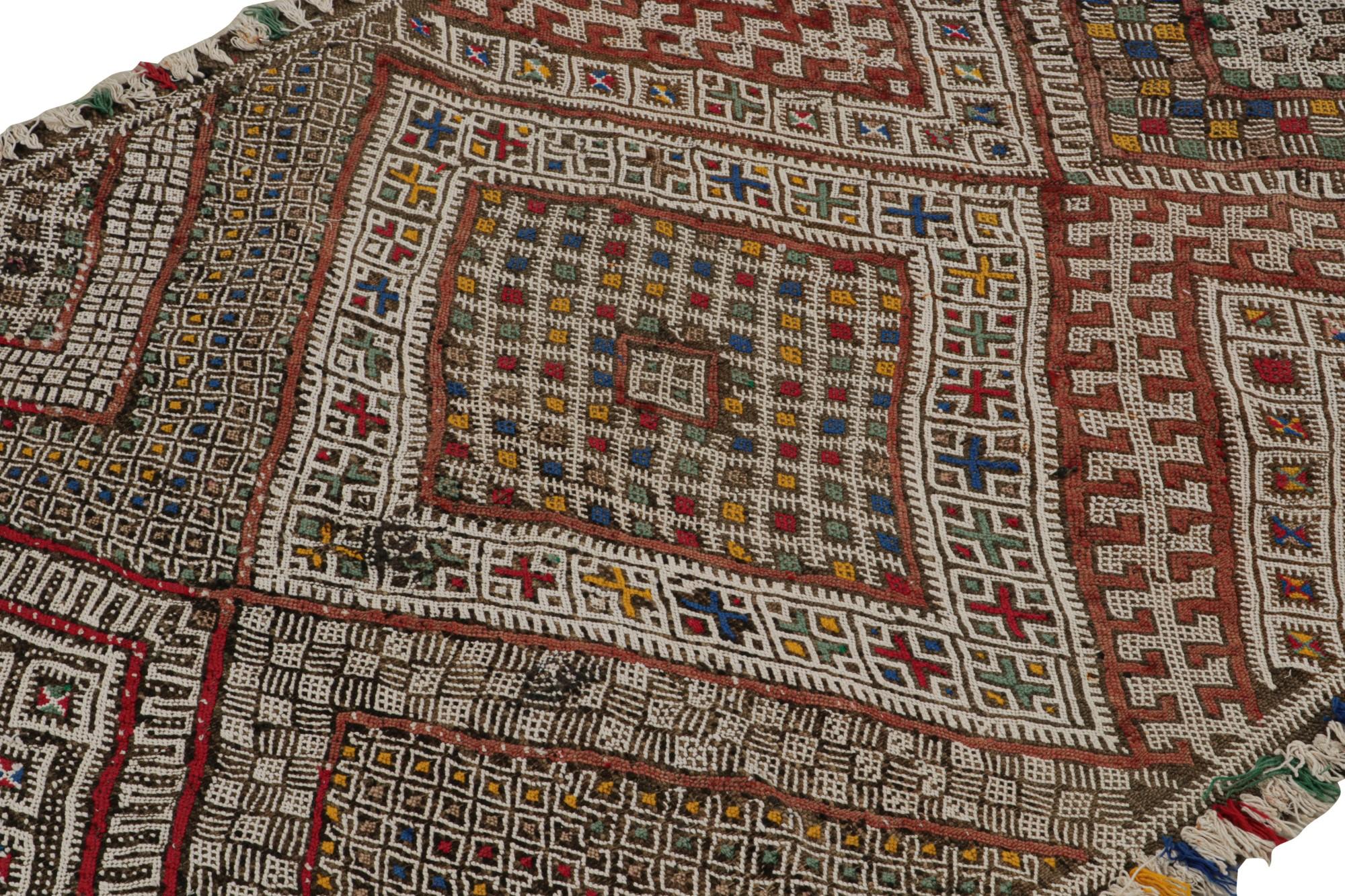 Marocain Tapis Kilim marocain Zayane, avec motifs géométriques, de Rug & Kilim  en vente