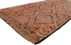 Vintage Beni MGuild Moroccan Rug by Berber Tribes of Morocco