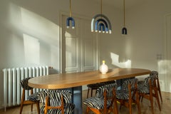 Mid century, vintage Zebra Chair, Type 200/128, by J. Kedziorek, Europe, 1960s